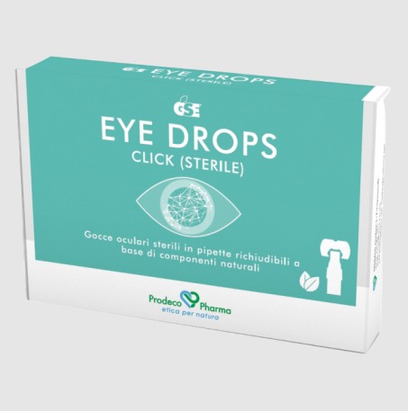 GSE EYE DROPS CLICK GOCCE OCULARI 10 PIPETTE 0,5 ML - Pharmaleader