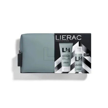 LIERAC SET NATALE HOMME DOPOBARBA 75 ML + SCHIUMA BARBA 50 ML 2025 - Pharmaleader