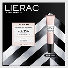 LIERAC SET NATALE LIFT INTEGRAL GEL-CREMA GIORNO 50 ML + CREMA OCCHI 15 ML 2025 - Pharmaleader