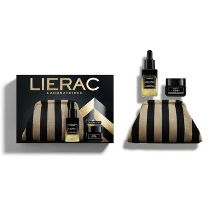 LIERAC SET NATALE PREMIUM SIERO 30 ML + CREMA OCCHI 20 ML 2025 - Pharmaleader
