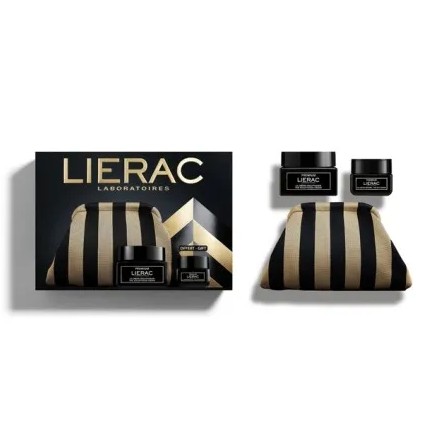 LIERAC SET NATALE PREMIUM VOLUPTUEUSE 50 ML + CREMA OCCHI 20 ML 2025 - Pharmaleader