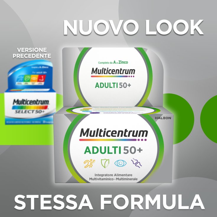 MULTICENTRUM SELECT 50+ 90 COMPRESSE - Pharmaleader
