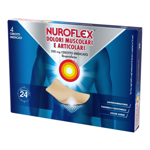 NUROFLEX DOLORI MUSC*4CER200MG - Pharmaleader