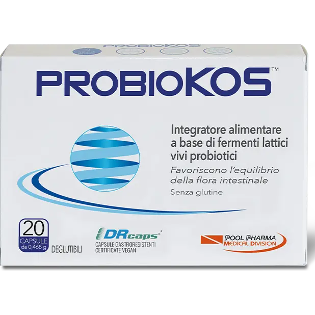 PROBIOKOS 20 CAPSULE - Pharmaleader