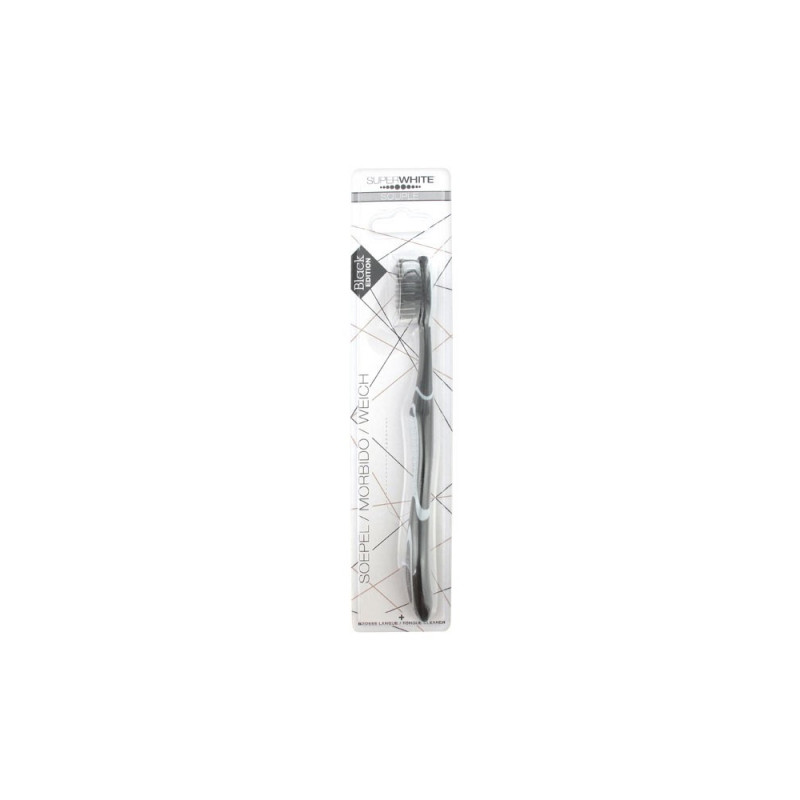 SUPERWHITE SPAZZOLINO MORBIDO BLACK EDITION  - Pharmaleader
