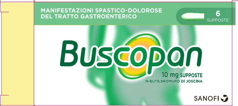 BUSCOPAN*6SUPP 10MG - Pharmaleader