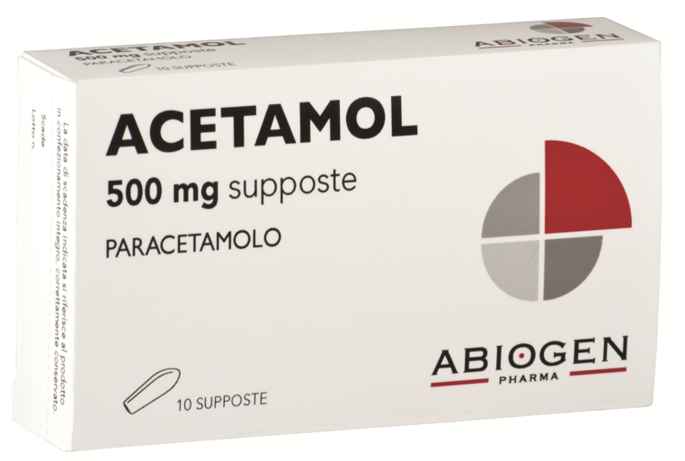 ACETAMOL*10SUPP 500MG - Pharmaleader
