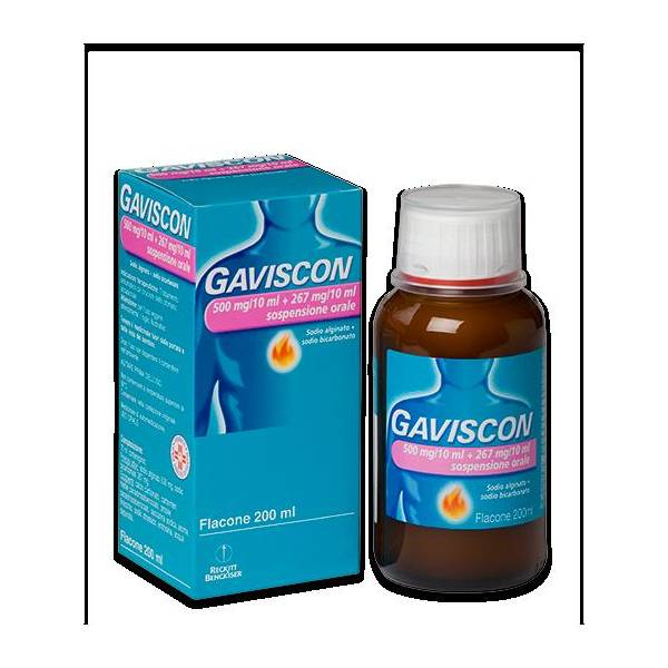 GAVISCON*OS 500MG+267MG/10ML - Pharmaleader