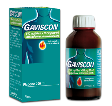 GAVISCON*OS 500+267MG/10ML MEN - Pharmaleader