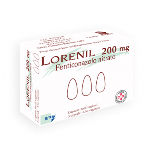 LORENIL*3CPS MOLLI VAG 200MG - Pharmaleader
