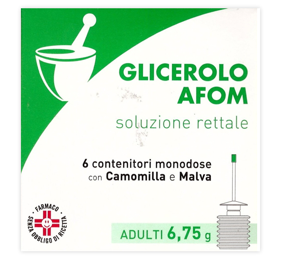 GLICEROLO AFOM*AD 6CONT 6,75G - Pharmaleader
