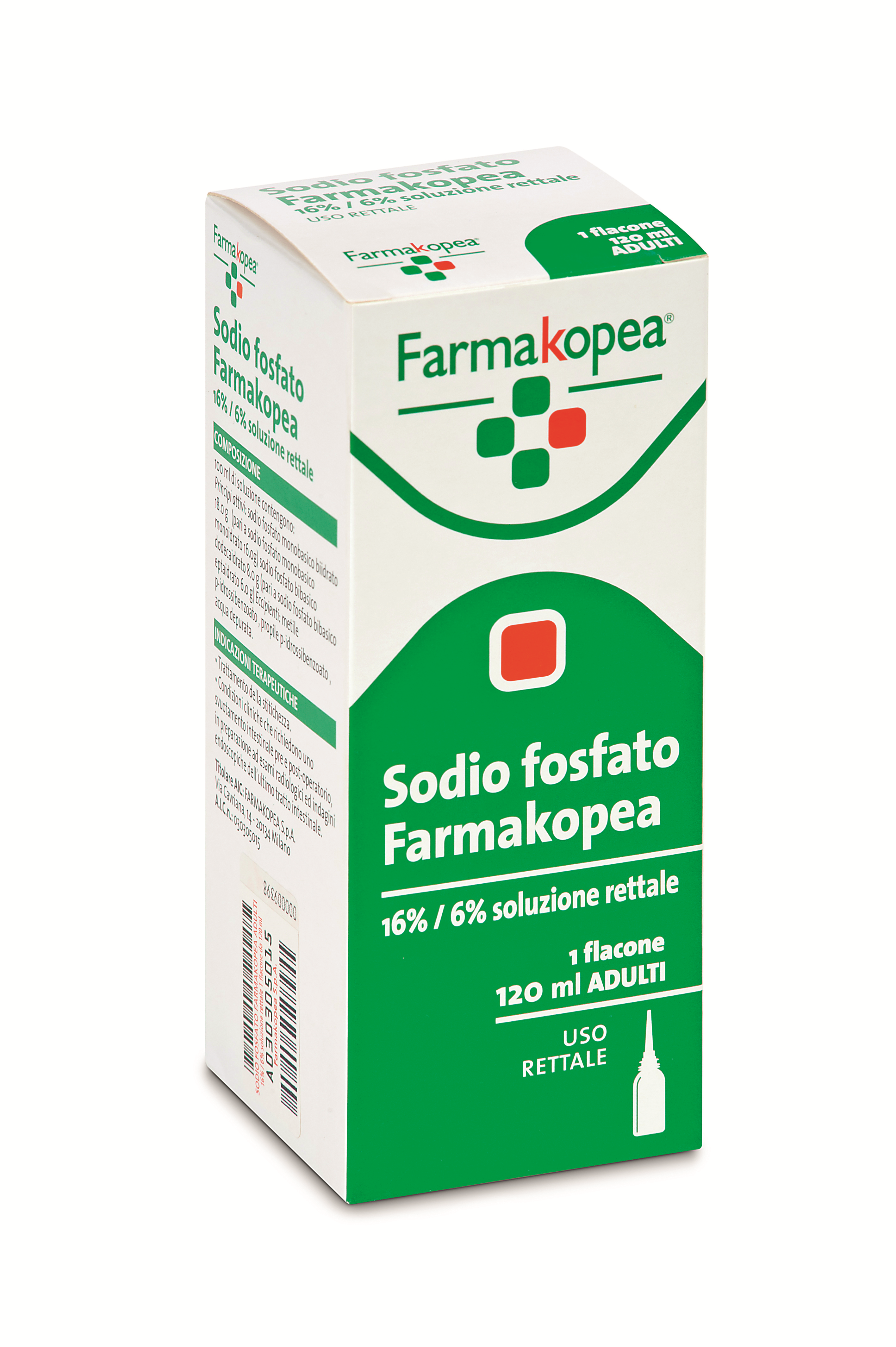 SODIO FOSFATO FA*RETT 120ML - Pharmaleader