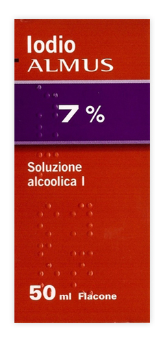 IODIO ALMUS*50ML 7%+5% - Pharmaleader