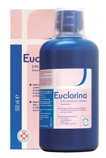 EUCLORINA 2,5%*1FL 500ML - Pharmaleader