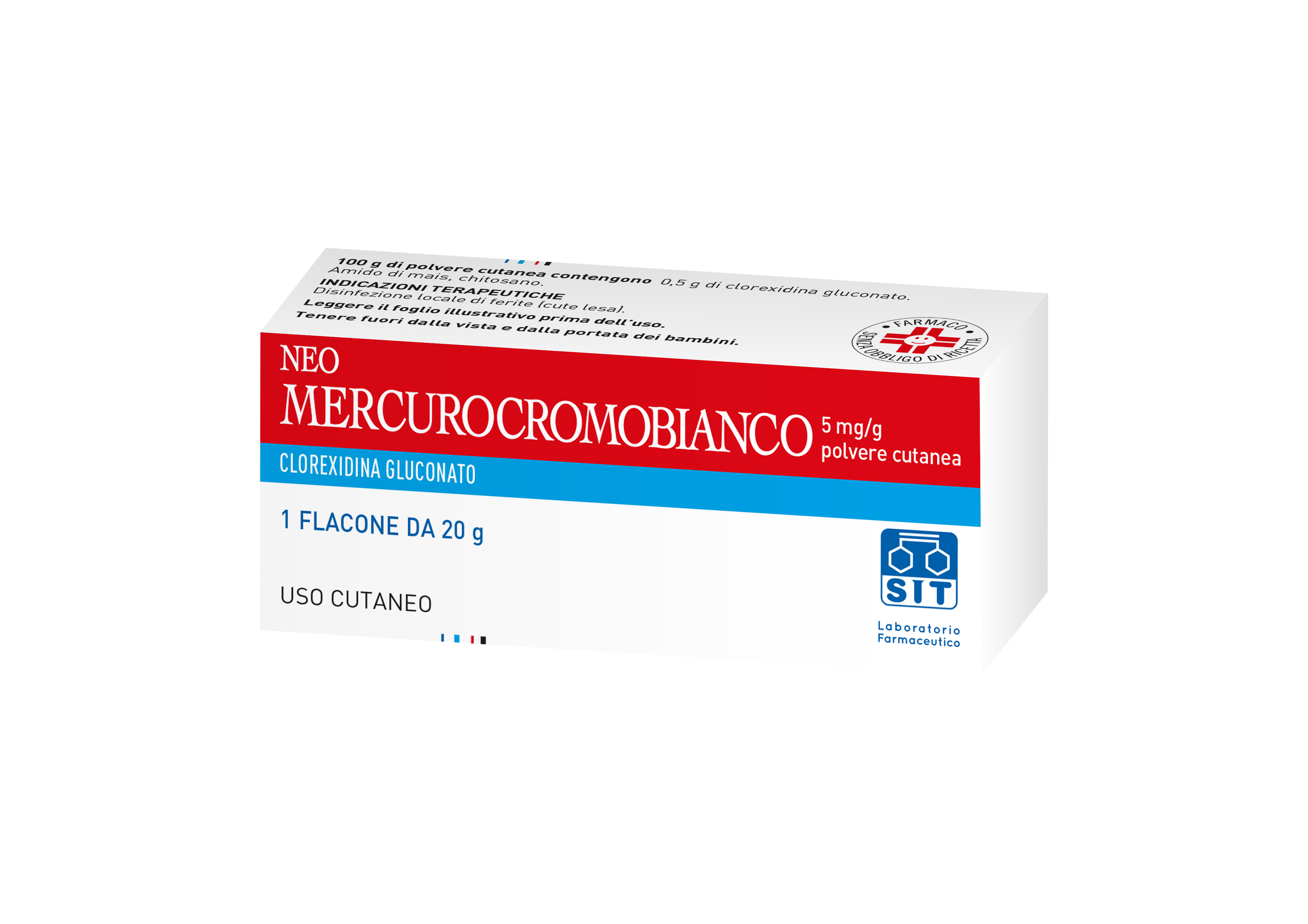 NEOMERCUROCROMO BIANCO*POLV20G - Pharmaleader