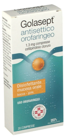 GOLASEPT ANT ORO*20CPR 1,3MG - Pharmaleader