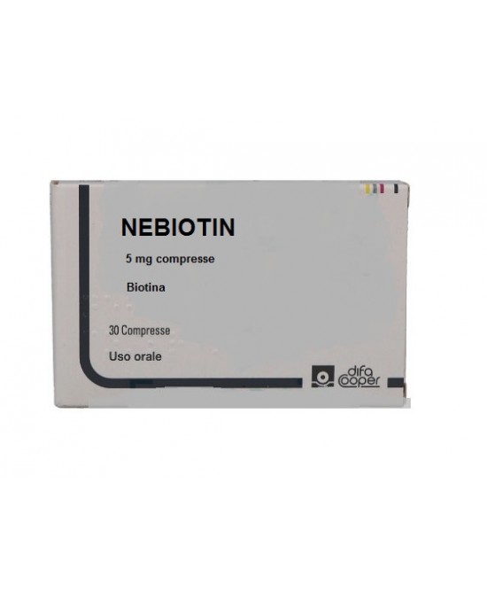 NEBIOTIN*30CPR 5MG - Pharmaleader