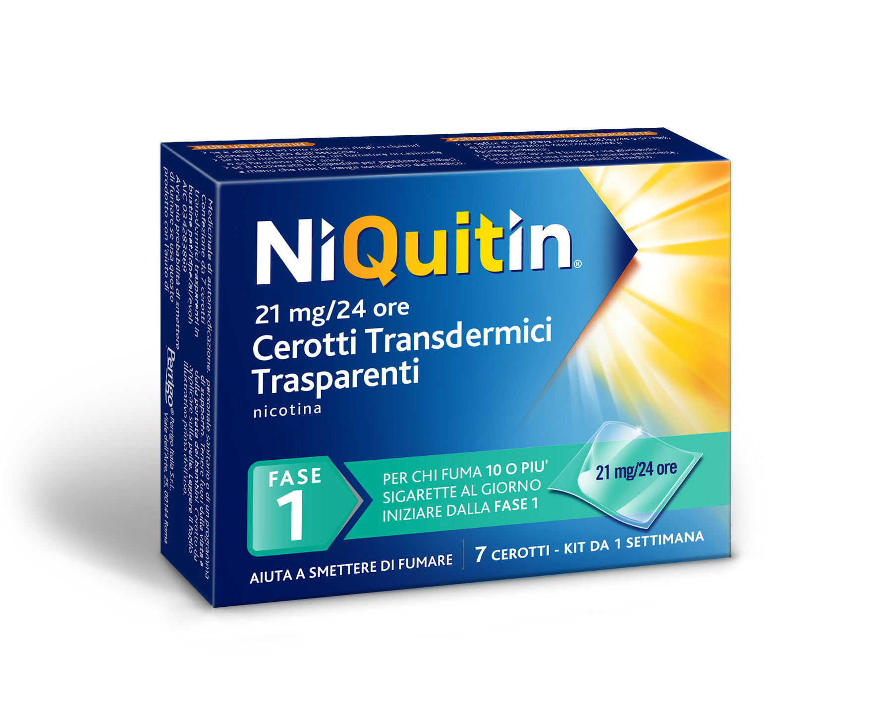 NIQUITIN*7CER TRANSD 21MG/24H - Pharmaleader
