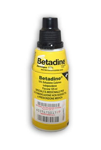 BETADINE*SOLUZ CUT 125ML 10% - Pharmaleader