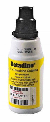 BETADINE*SOLUZ CUT 125ML 10% - Pharmaleader