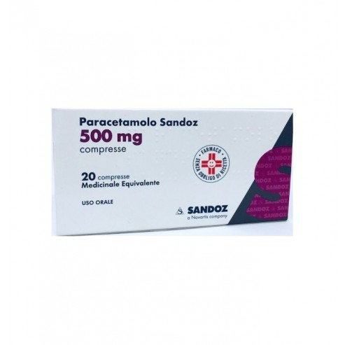 PARACETAMOLO SAND*20CPR 500MG - Pharmaleader