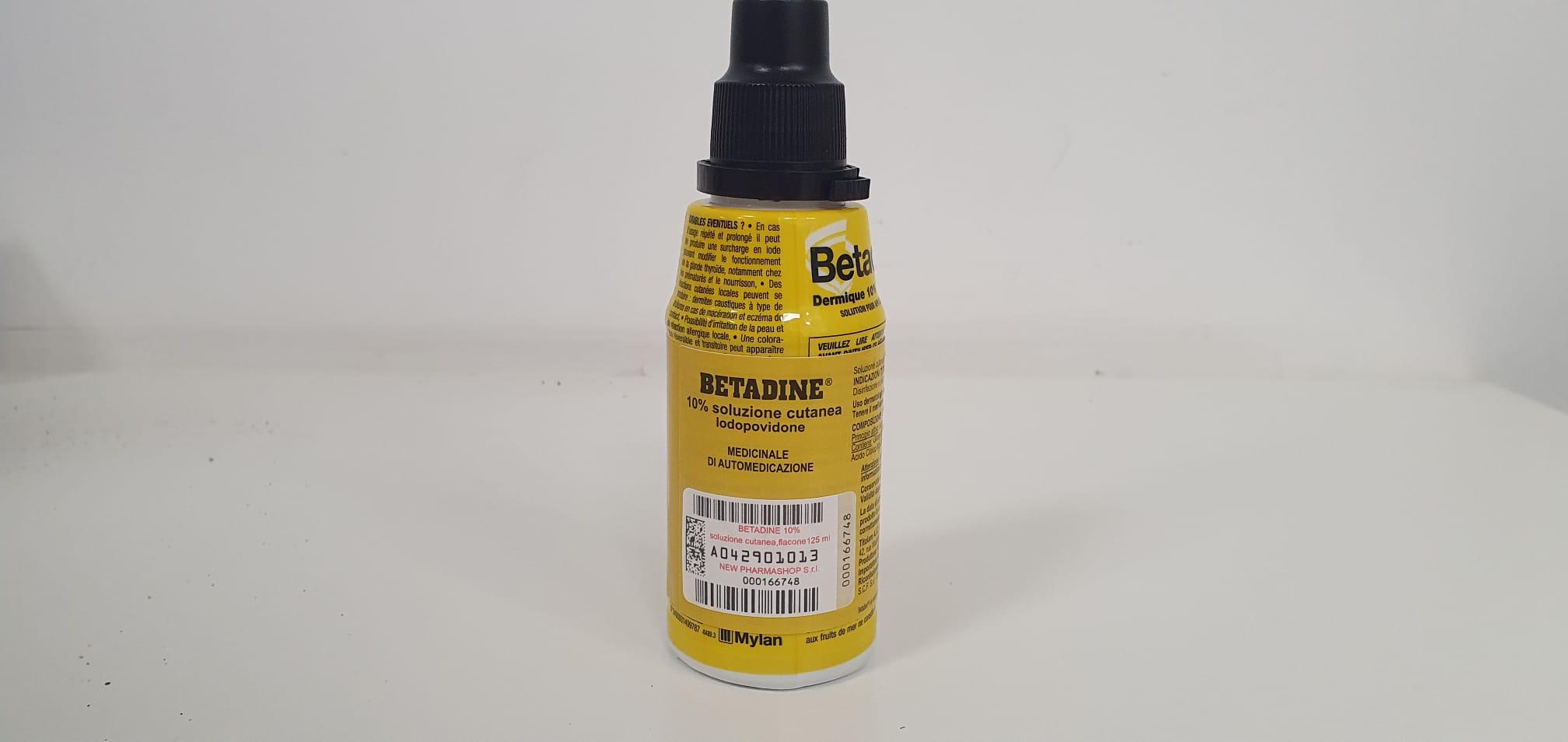 BETADINE*SOLUZ CUT 125ML 10% - Pharmaleader