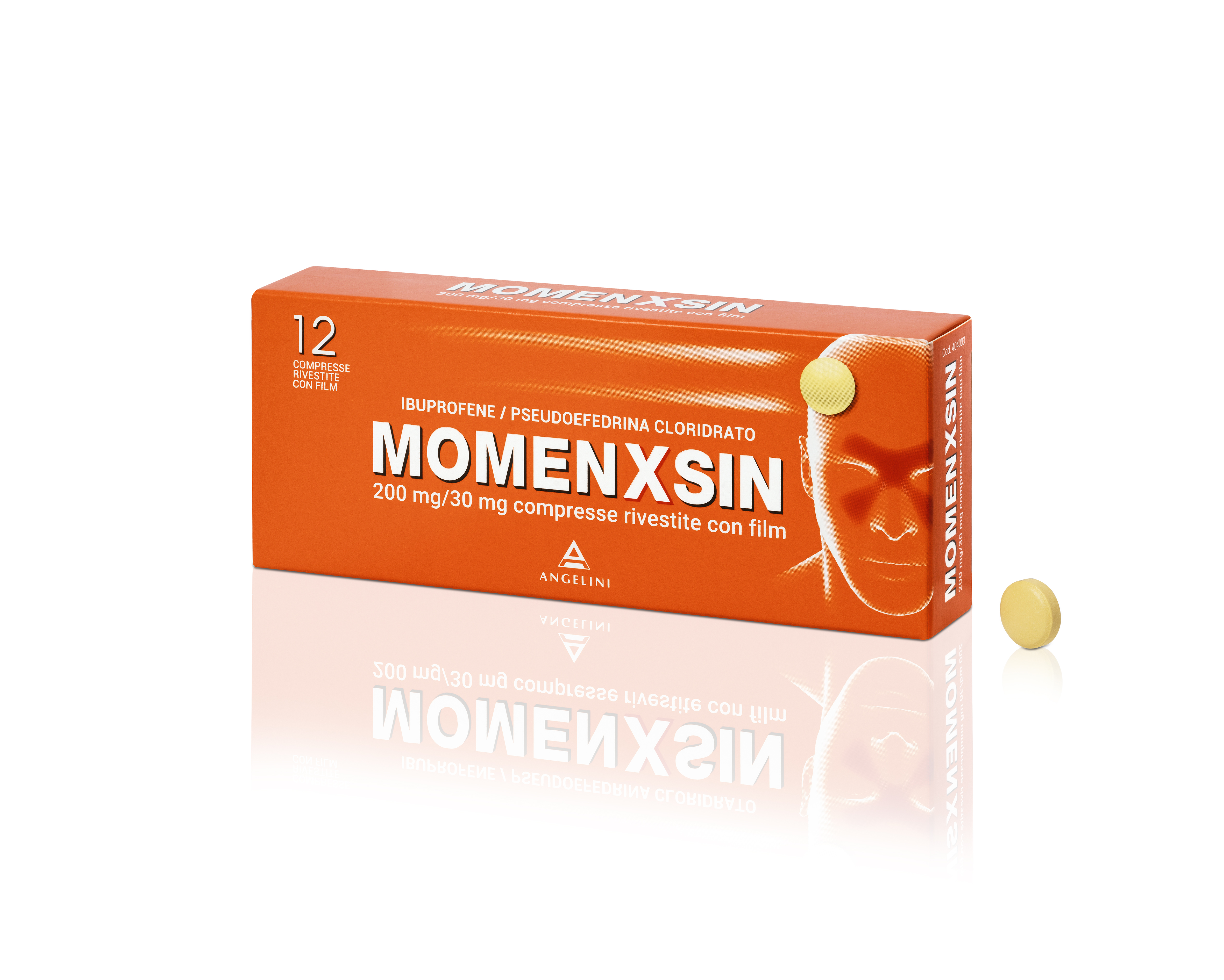 MOMENXSIN*12CPR 200MG+30MG - Pharmaleader