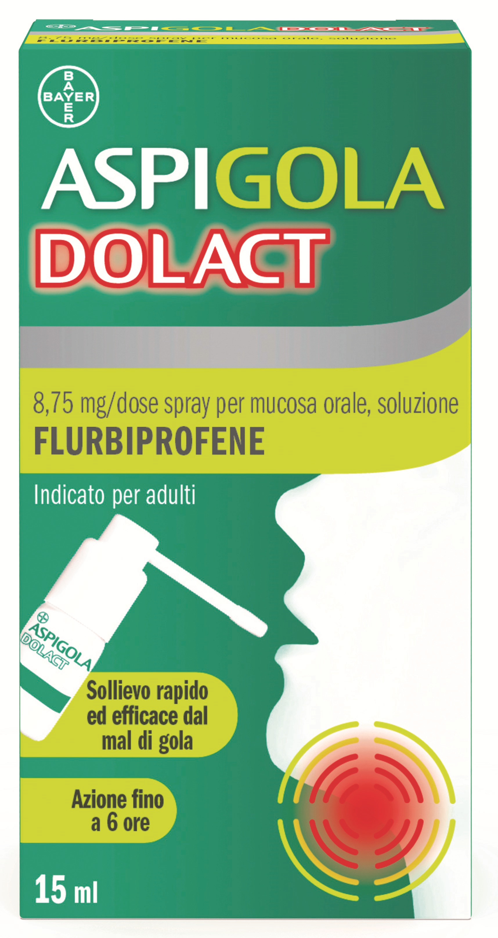 ASPIGOLADOLACT*SPRAY 15ML - Pharmaleader