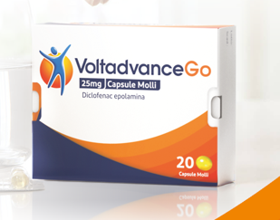 VOLTADVANCEGO*20CPS MOLLI 25MG - Pharmaleader