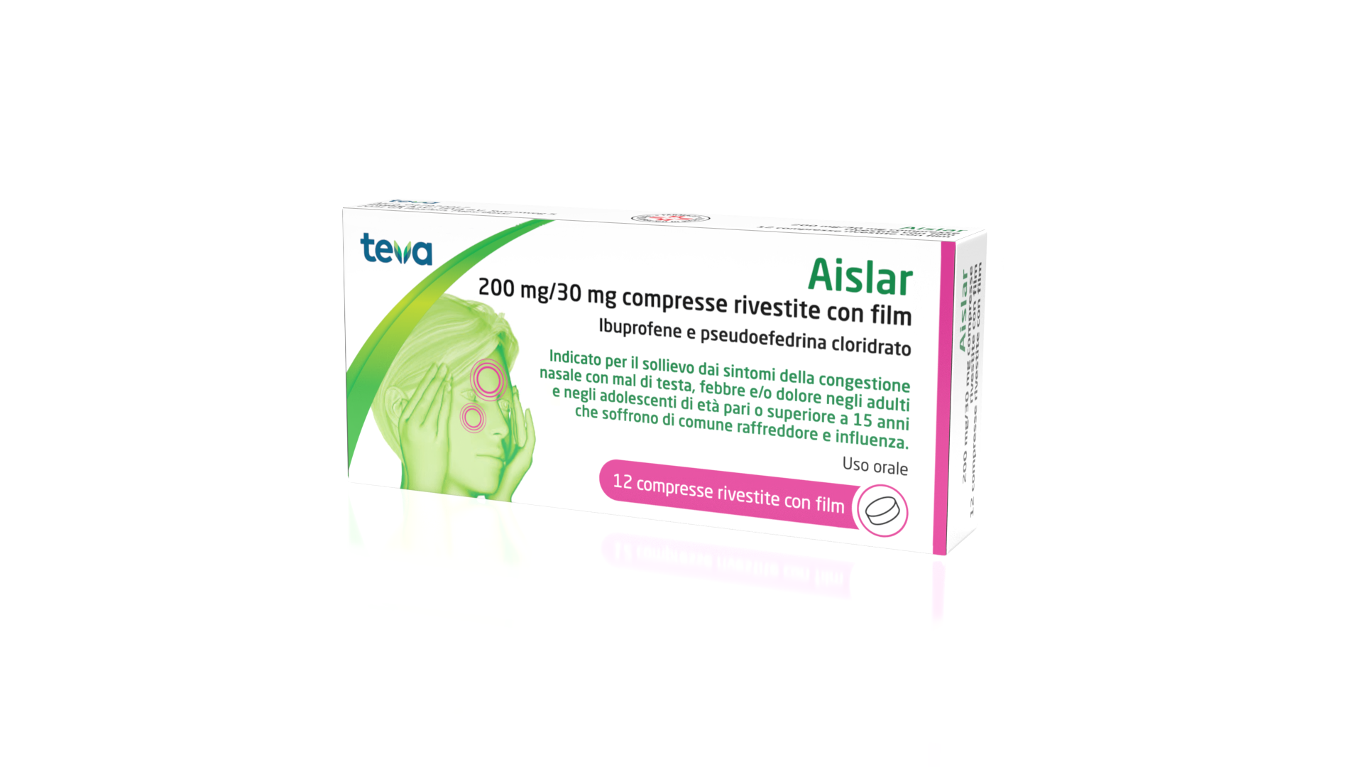 AISLAR*12CPR RIV 200MG+30MG - Pharmaleader
