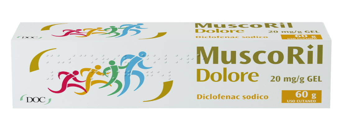 MUSCORIL DOLORE*GEL 60G 20MG/G - Pharmaleader