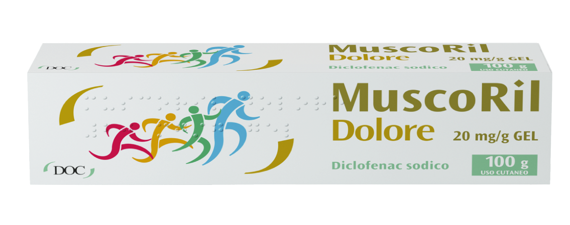 MUSCORIL DOLORE*GEL100G 20MG/G - Pharmaleader