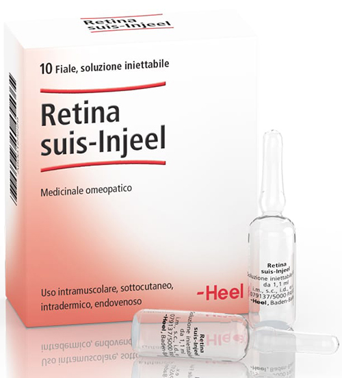 RETINA SUIS INJEEL 10 FIALE 1,1 ML HEEL - Pharmaleader