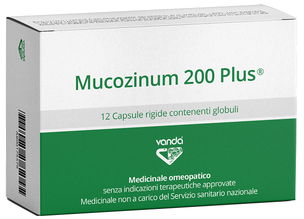 VANDA MUCOZINUM 200 PLUS 12 CAPSULE - Pharmaleader
