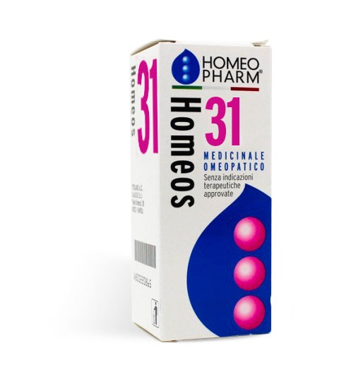 HOMEOS 31 GOCCE 50 ML - Pharmaleader