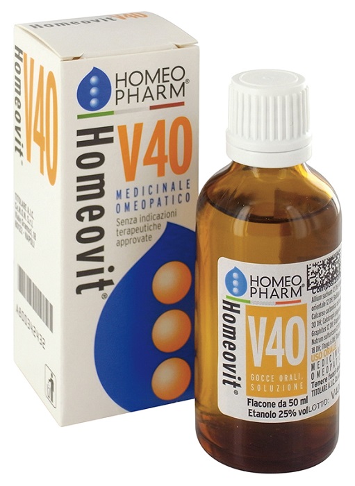 HOMEOVIT V40 GOCCE 50 ML - Pharmaleader