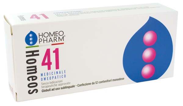 HOMEOS 41 GLOBULI 12 TUBI - Pharmaleader