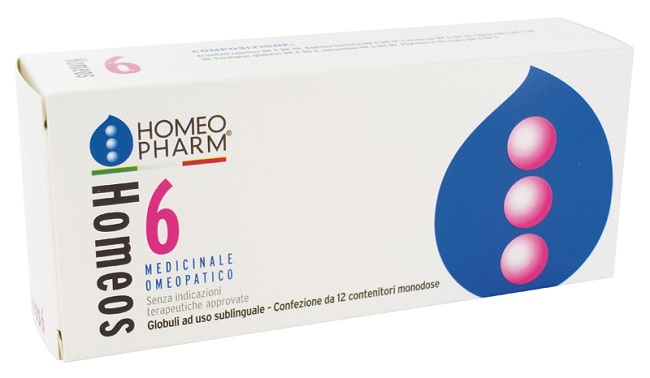 HOMEOS 6 GLOBULI 15 TUBI - Pharmaleader