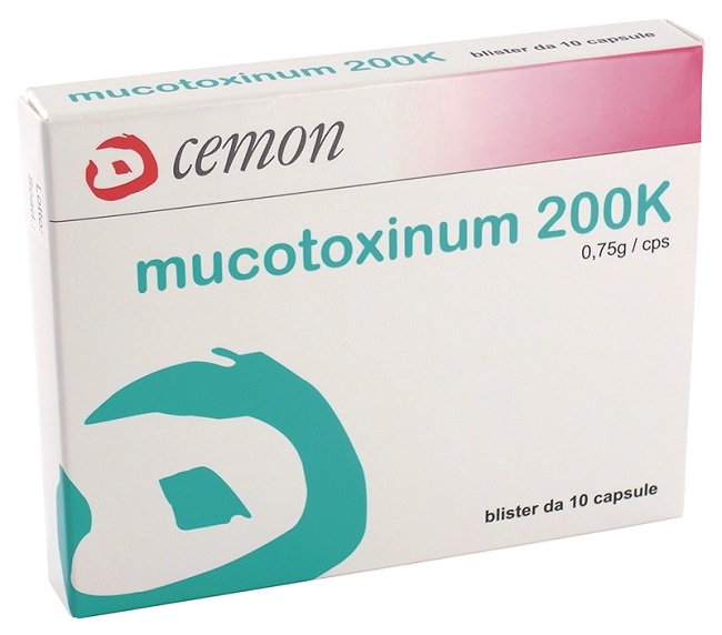 MUCOTOXINUM 200K 10 CAPSULE (CM-I) - Pharmaleader