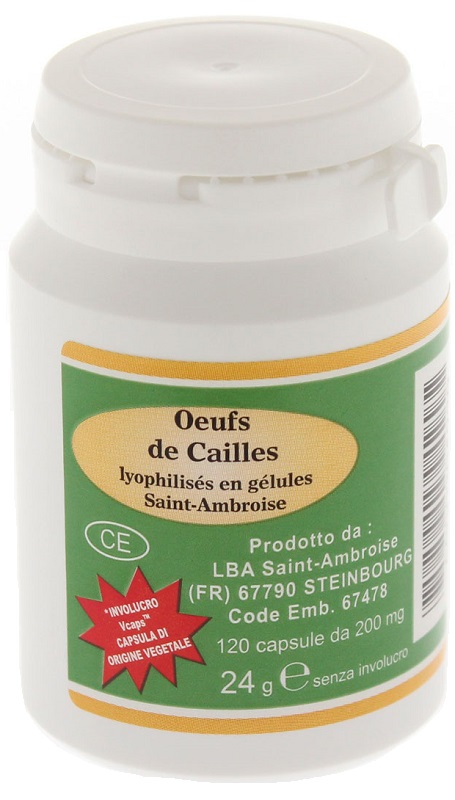 UOVA COTURNIX 120CPS - Pharmaleader