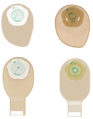 SACCA COLOSTOMIA FONDO CHIUSO COLORE BEIGE MISURA 15/75MM 30 PEZZI - Pharmaleader