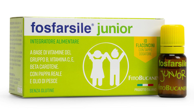FOSFARSILE JUNIOR 10 FLACONCINI - Pharmaleader