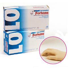 GUANTO IN LATTICE FORHANS MISURA MEDIUM 100 PEZZI - Pharmaleader