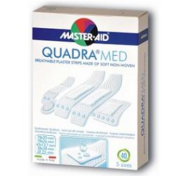 CEROTTO MASTER-AID QUADRA DERMOATTIVO FORMATI ASSORTITI 20 PEZZI - Pharmaleader