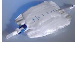 SACCA RACCOGLI URINA DA GAMBA PER INCONTINENZA IN PVC 750 ML RIVESTITA TUBO RACCORDO DIRITTO 30 CM+RUBINETTO SCARICO+VALVOLA ANTIREFLUSSO+2 FASCE RIVESTITE SILICONE 10 PEZZI - Pharmaleader