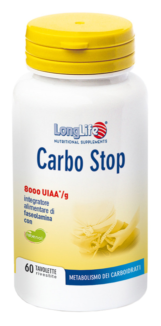LONGLIFE CARBO STOP 60 TAVOLETTE RIVESTITE - Pharmaleader