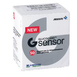 STRISCE MISURAZIONE GLICEMIA GLUCOCARD G SENSOR 50 PEZZI - Pharmaleader