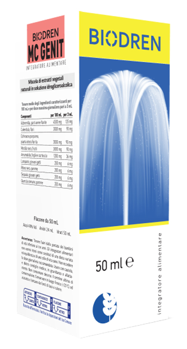 BIODREN MC GENIT SOLUZIONE IDROALCOLICA 50 ML - Pharmaleader