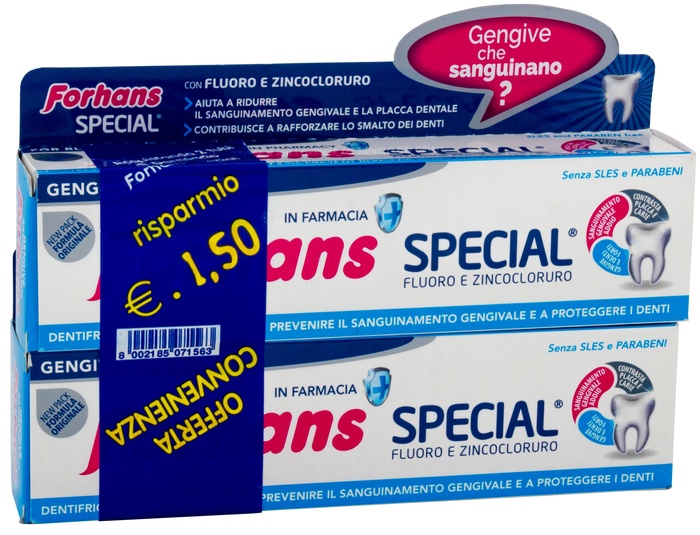 FORHANS SP DENTIF 2X75ML - Pharmaleader