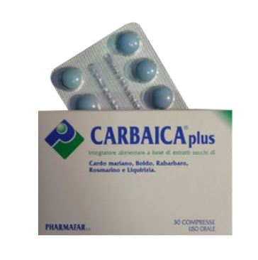 CARBAICA PLUS 30 COMPRESSE - Pharmaleader